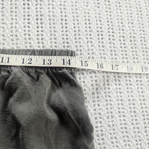 Cotton Studio Tencel Rayon Tapered Leg Elastic Waist Pants Women's Lg Lagenlook - Picture 5 of 9